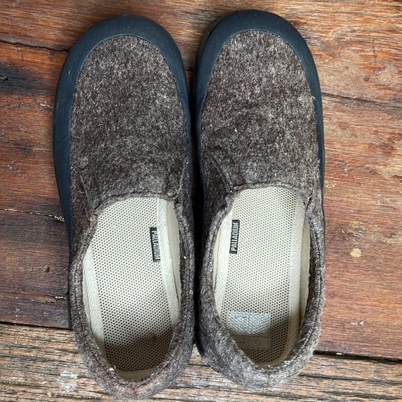 Palladium brand slip-on’s brown/black sz. 9 - Picture 6 of 11